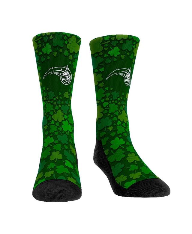 Rock Em Socks Brooklyn Nets St. Pattys Day Shamrock Crew Socks, Mens Product Image