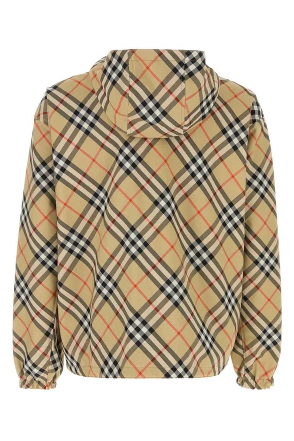 BURBERRY Jacket In Cream Product Image