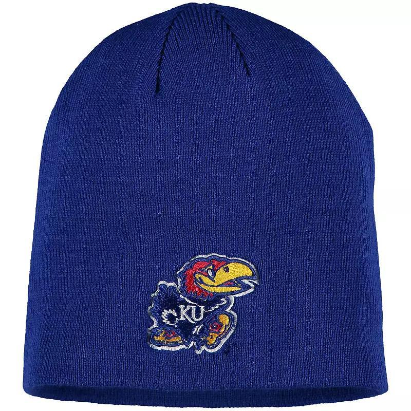 Mens Royal Kansas Jayhawks Ezdozit Knit Beanie Product Image