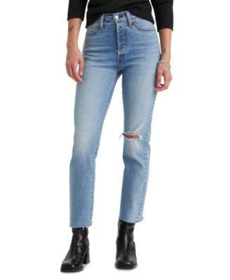 Womens Levis High Rise Wedgie Straight Jeans product image