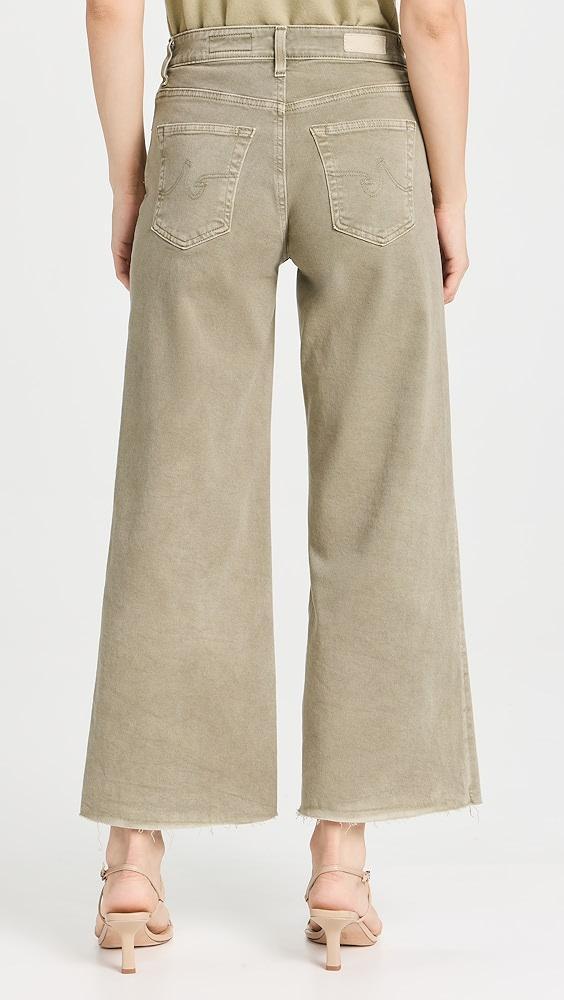 AG Saige Wide Leg Crop Jeans | Shopbop Product Image