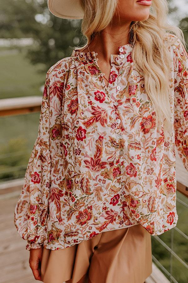 Style Statement Floral Top Product Image