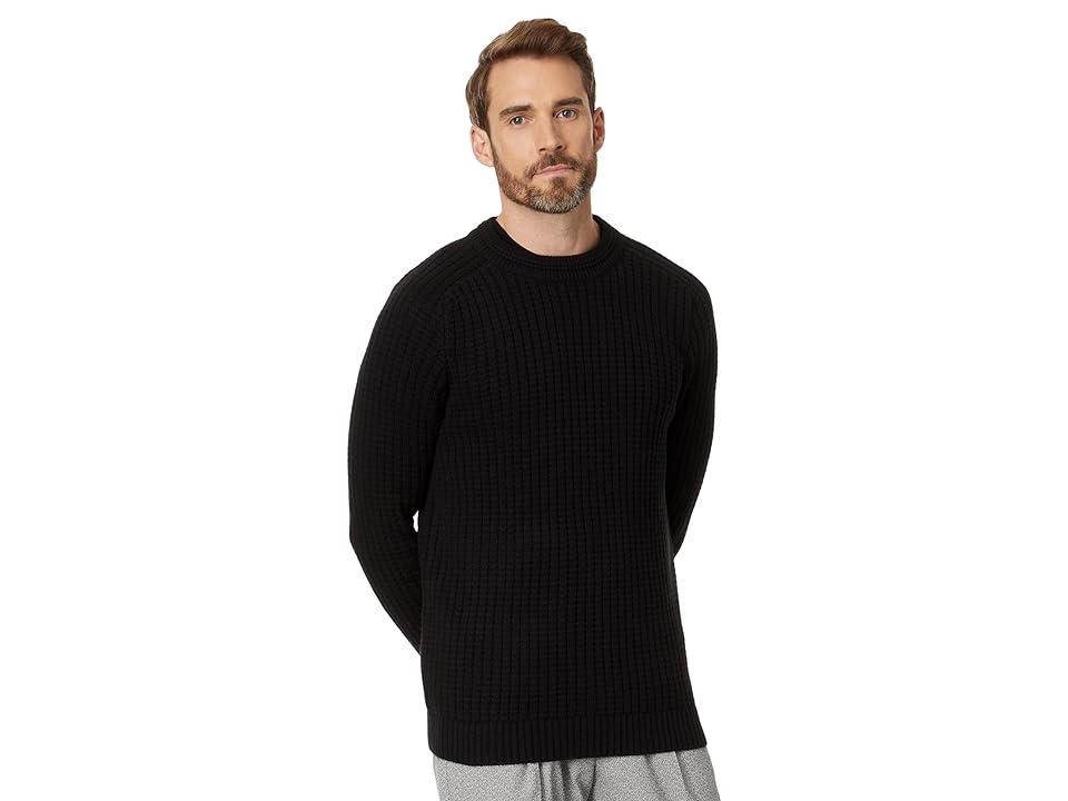 Karl Lagerfeld Paris Texture Crew Neck Sweater Men's Clothing Product Image