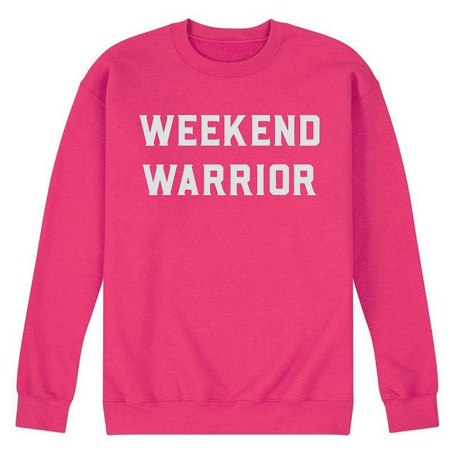 Mens Weekend Warrior Fleece Sweatshirt Blue Product Image