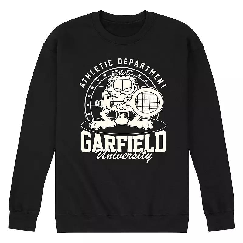 Mens Garfield Tennis Fleece Sweatshirt Product Image