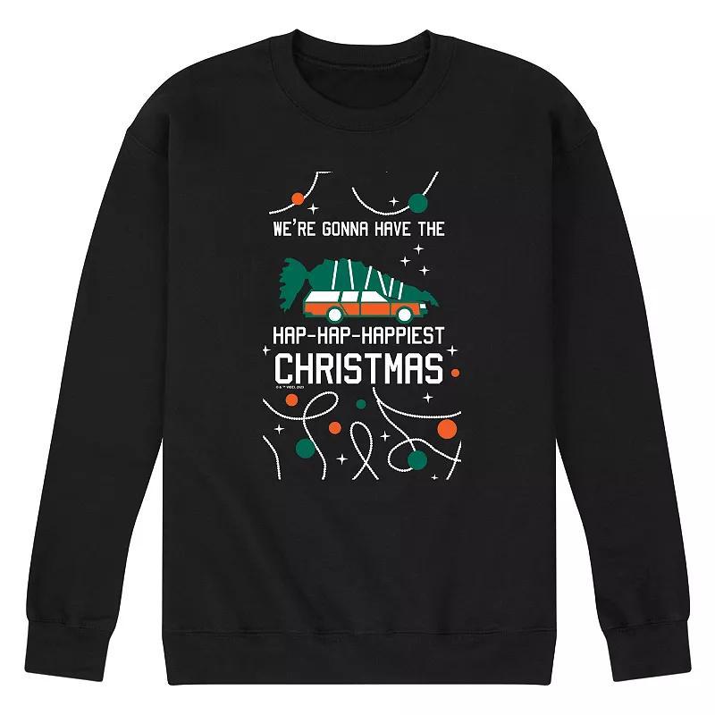 Mens National Lampoons Christmas Vacation Family Christmas Fleece Sweatshirt Product Image