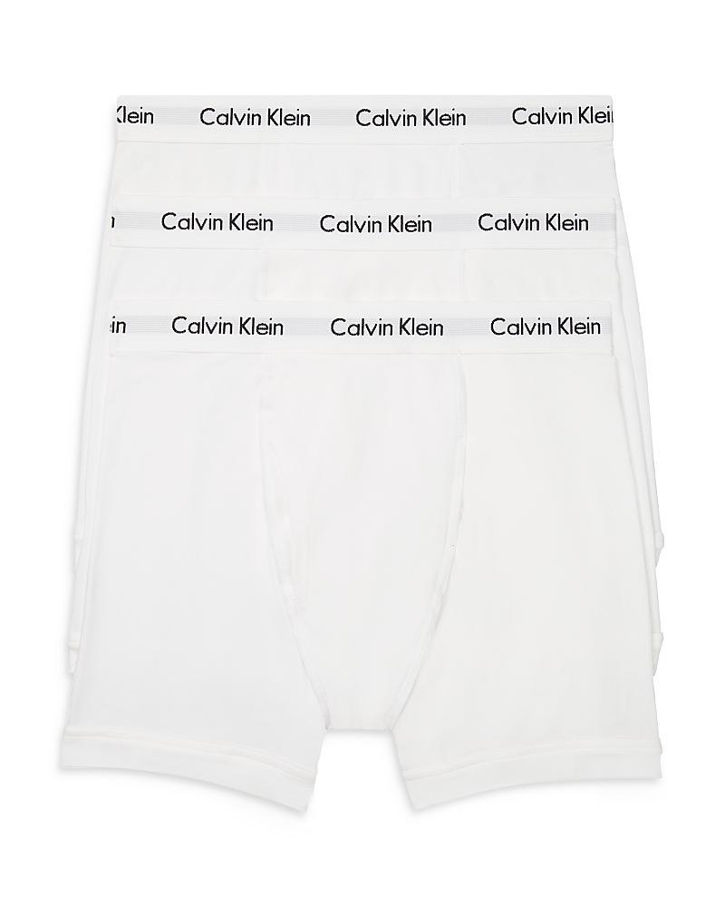 Calvin Klein Cotton Stretch Solid Boxer Briefs 3 Product Image