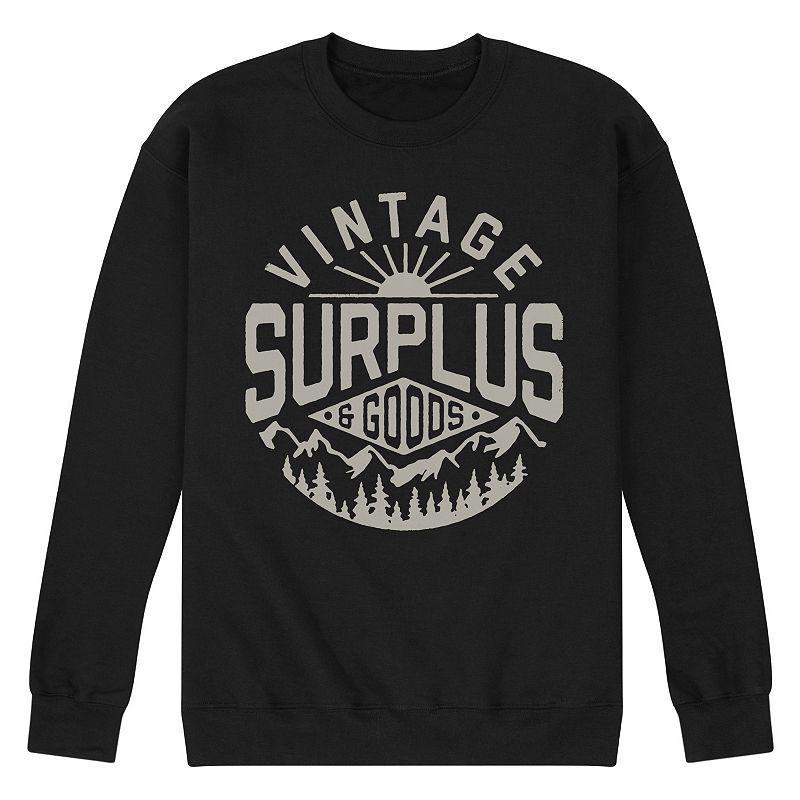 Mens Vintage Surplus Goods Graphic Sweatshirt Product Image