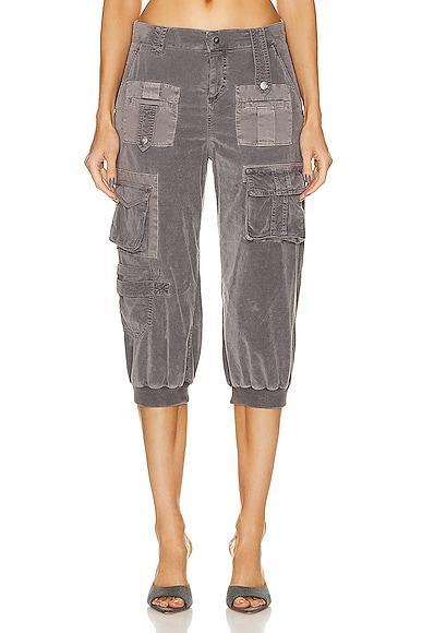 Blumarine Cargo Pant in Grey Product Image