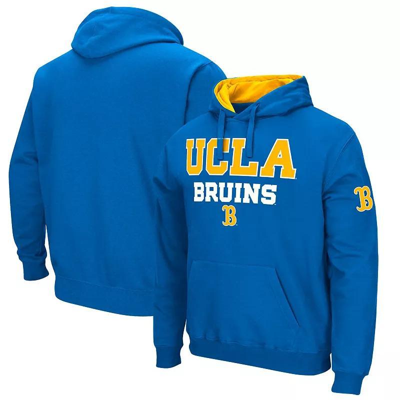 Mens Colosseum Blue UCLA Bruins Sunrise Pullover Hoodie Product Image