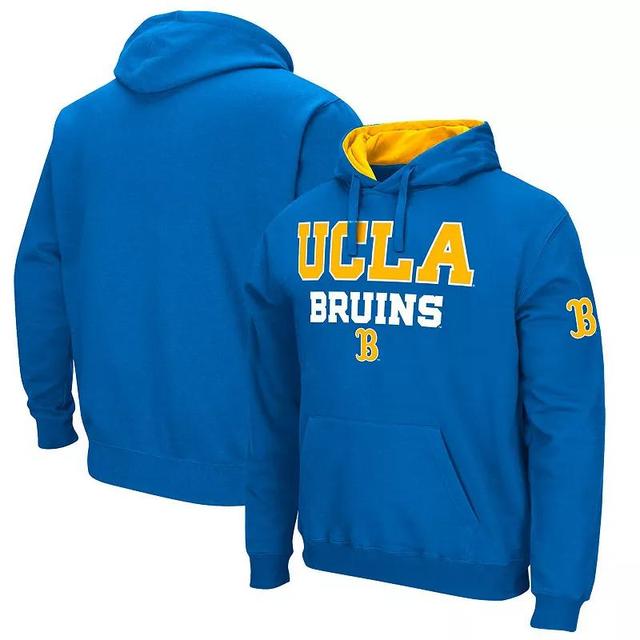 Mens Colosseum Blue UCLA Bruins Sunrise Pullover Hoodie Product Image