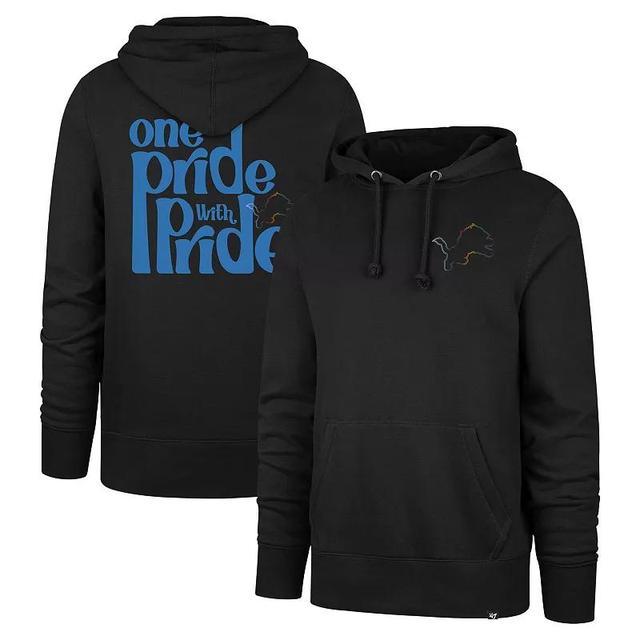 Mens 47 Detroit Lions Pride Headline Pullover Hoodie Product Image