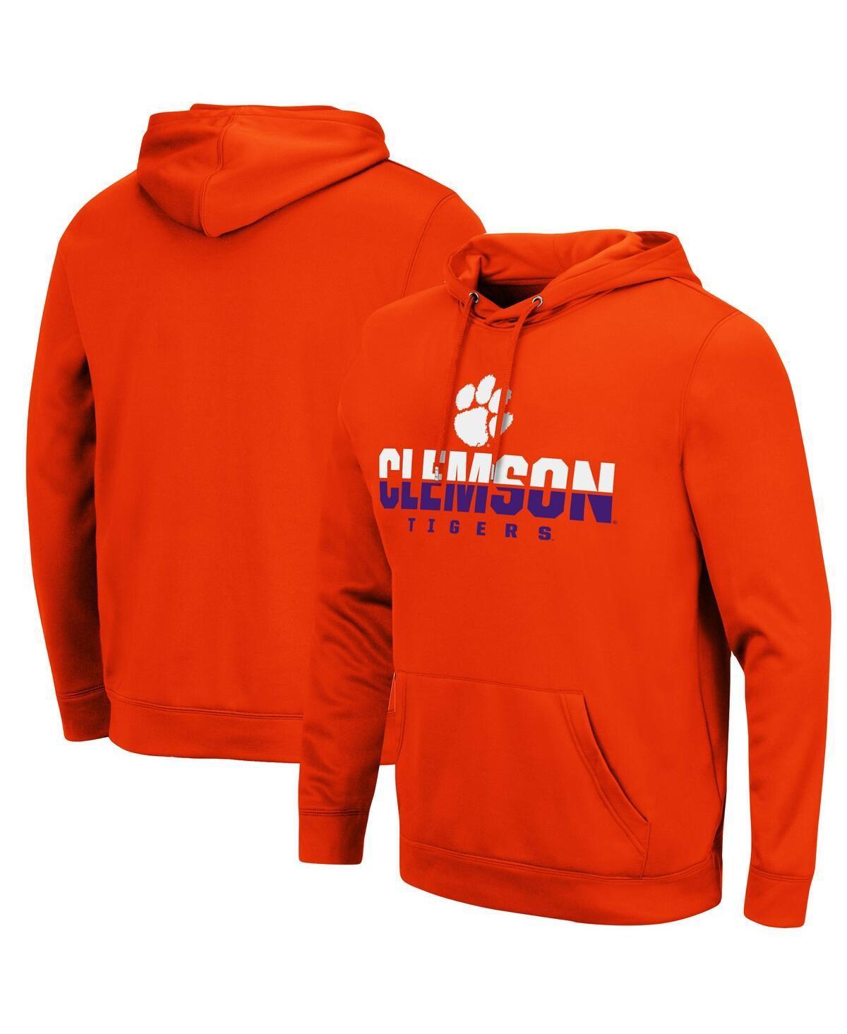 Mens Orange Clemson Tigers Lantern Pullover Hoodie Product Image