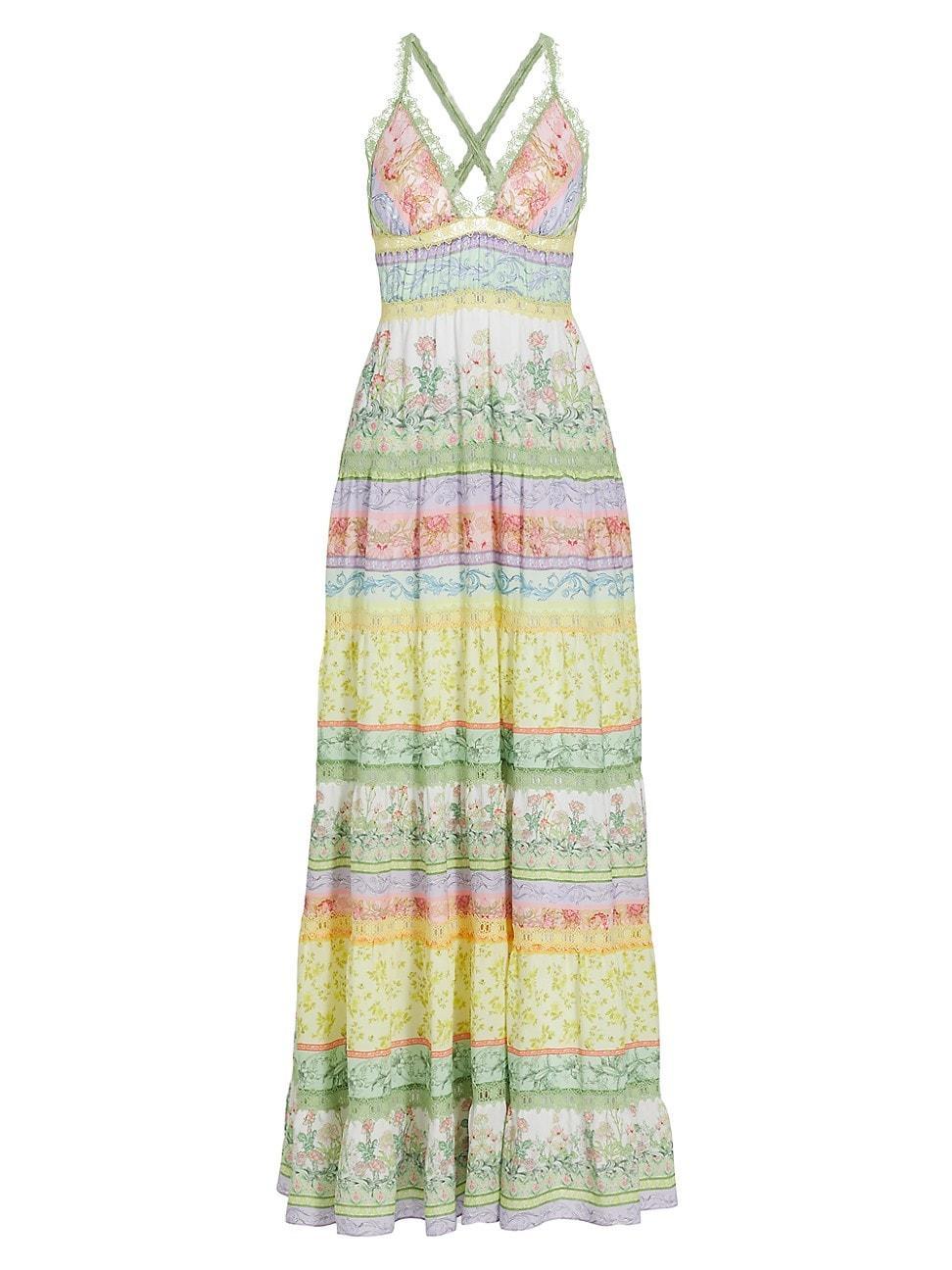 Womens Karolina Floral Maxi Dress Product Image