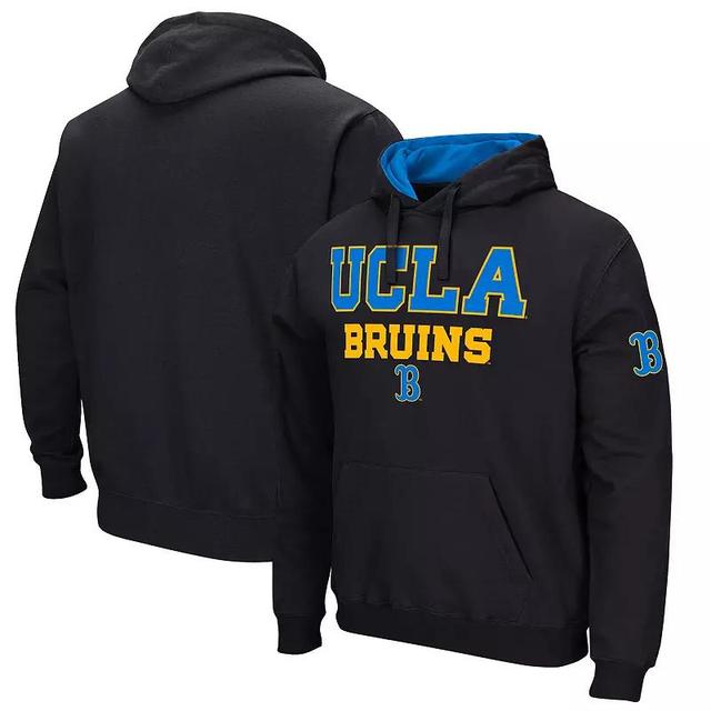 Mens Colosseum Black UCLA Bruins Sunrise Pullover Hoodie Product Image