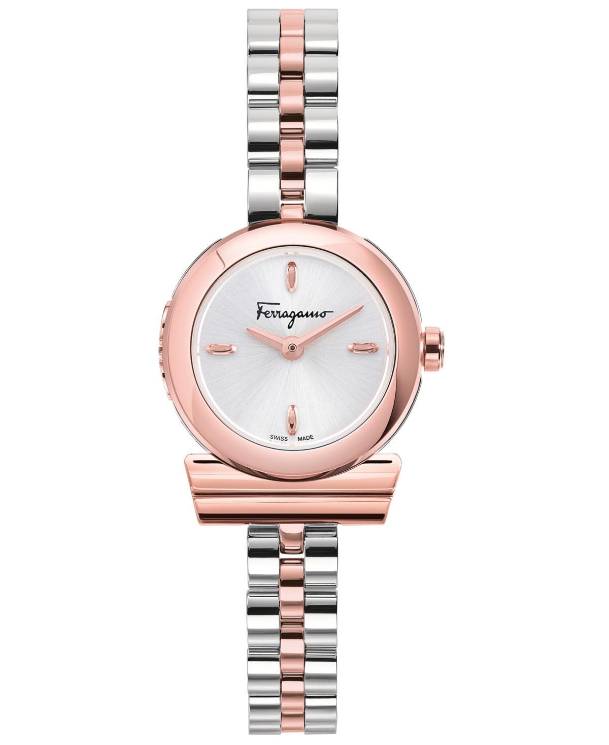 Womens Gancino IP Rose Gold & Stainless Steel Bracelet Watch Product Image