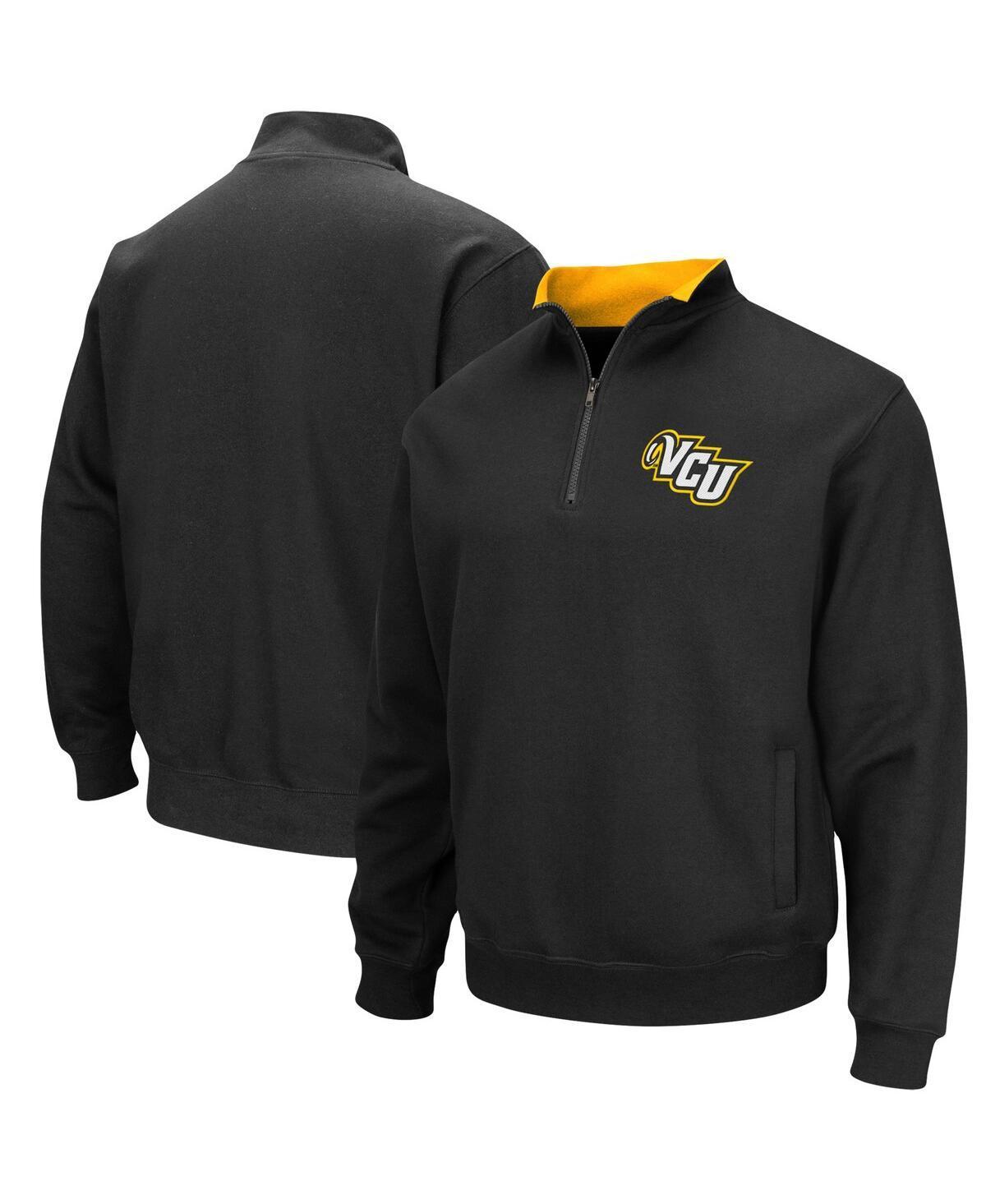 Mens Colosseum Black VCU Rams Tortugas Logo Quarter-Zip Jacket Product Image