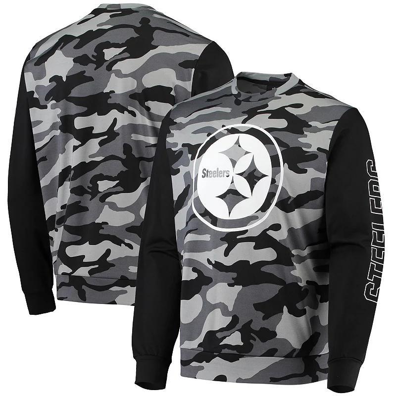 Mens FOCO Pittsburgh Steelers Camo Long Sleeve T-Shirt Product Image