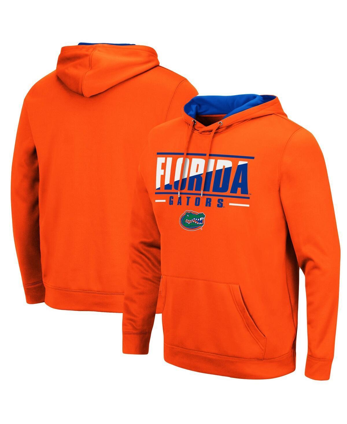 Colosseum Mens Florida Gators Slash Stack 2.0 Pullover Hoodie Product Image