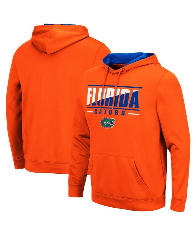 Colosseum Mens Florida Gators Slash Stack 2.0 Pullover Hoodie Product Image