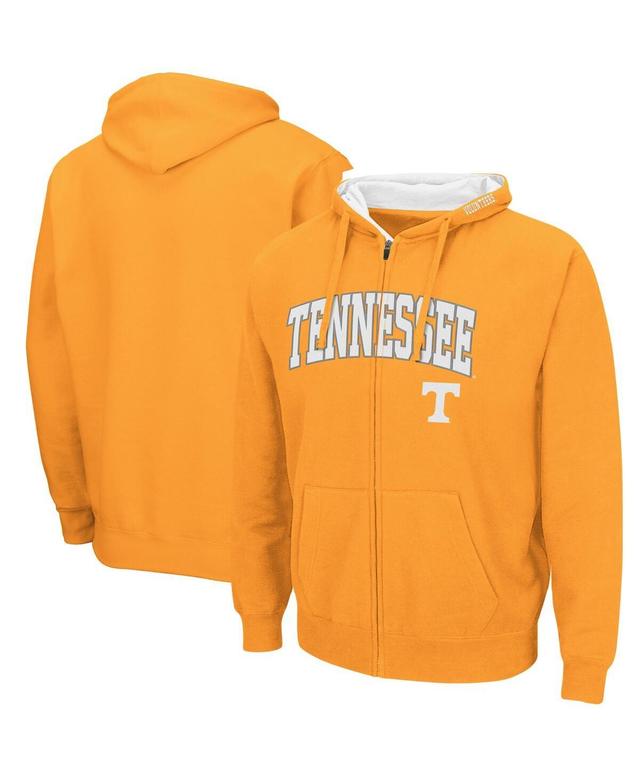 Mens Colosseum Tennessee Tennessee Volunteers Arch & Logo 3.0 Full-Zip Hoodie Product Image