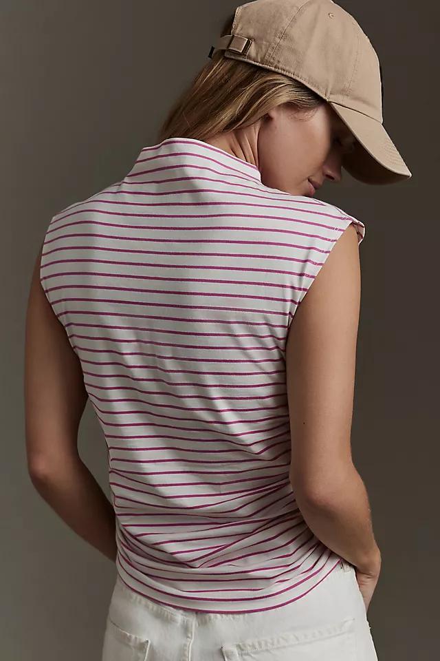 Maeve Mock-Neck Shell Top Product Image