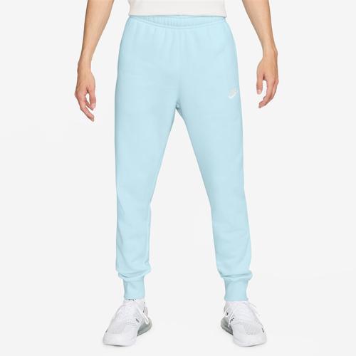 Nike Mens Nike Club Joggers - Mens Blue/White Product Image