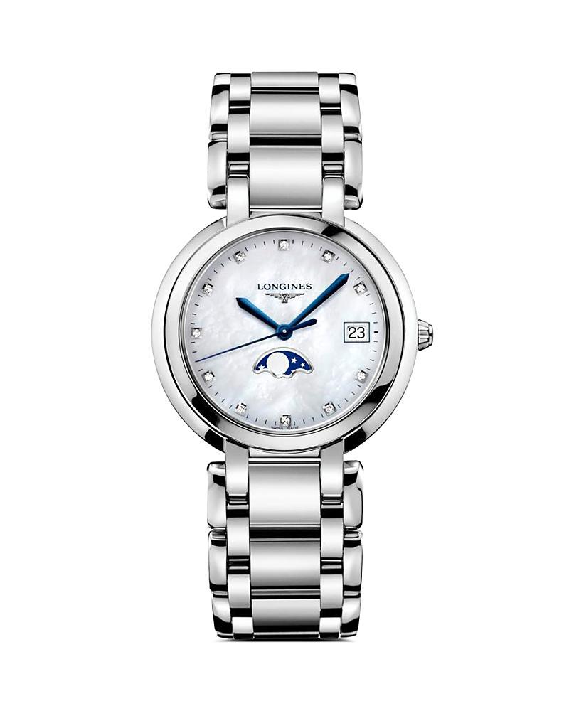 Longines PrimaLuna Watch, 34mm Product Image