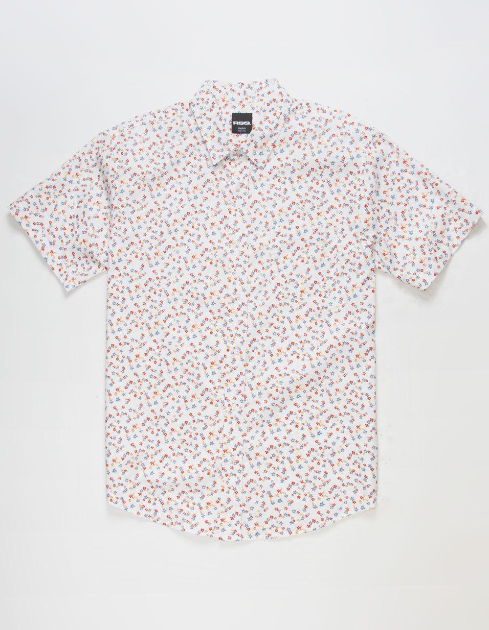 RSQ Mens Super Bloom Button Up Shirt Product Image