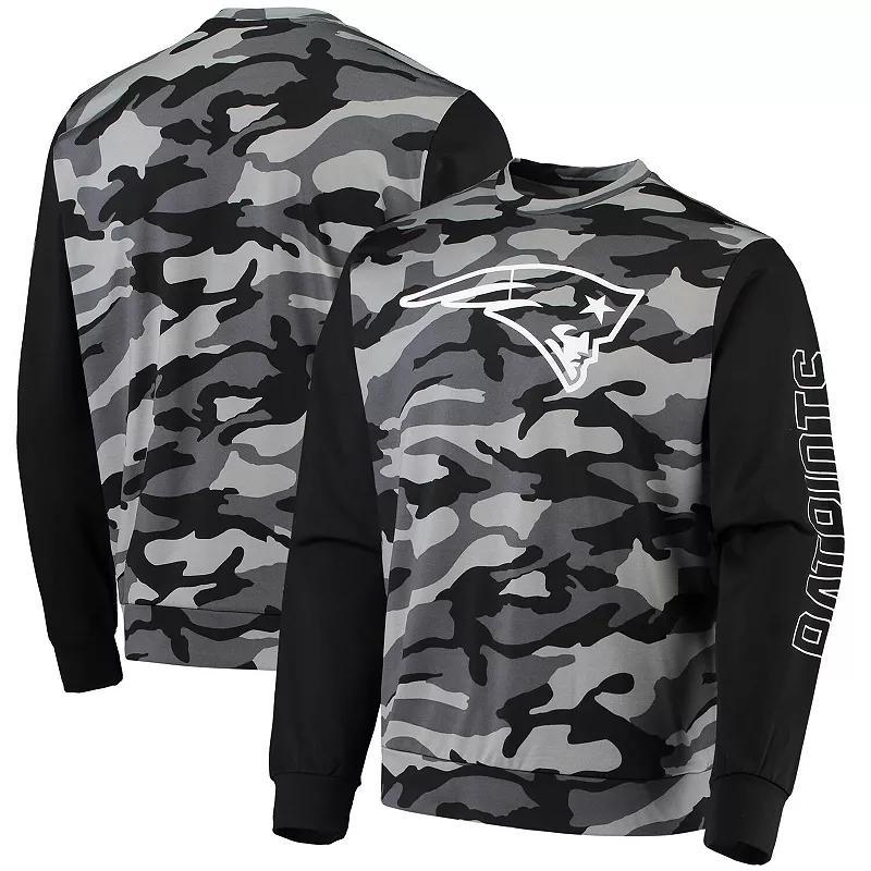 Mens FOCO New England Patriots Camo Long Sleeve T-Shirt Product Image