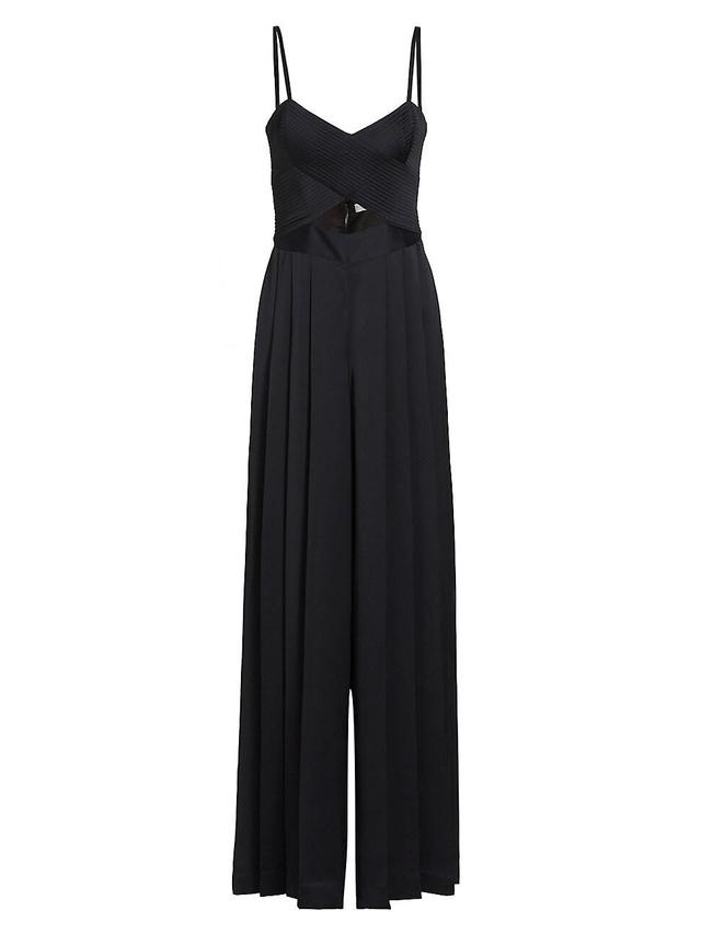 Womens Malissa Cut-Out Wide-Leg Jumpsuit Product Image