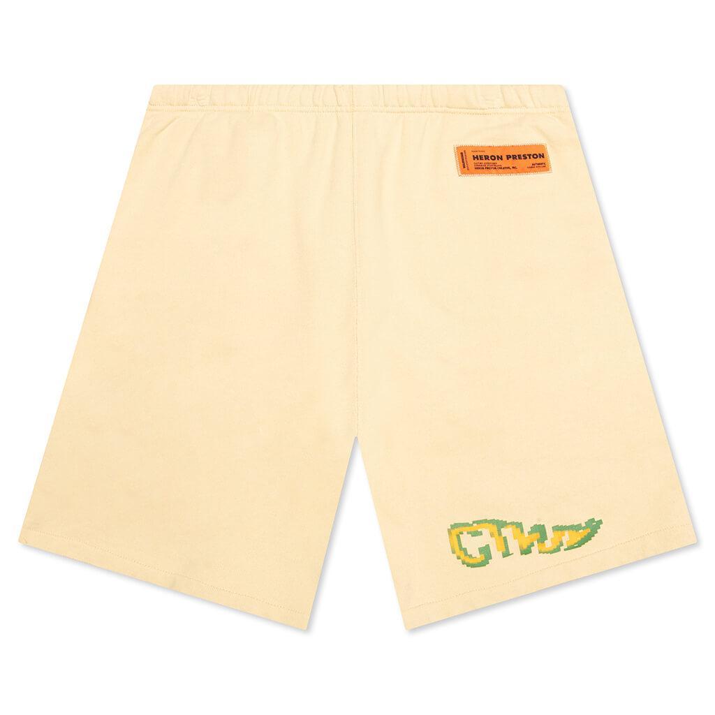 Sweatshorts CTNMB Pixel Warp - Beige/Green Male Product Image