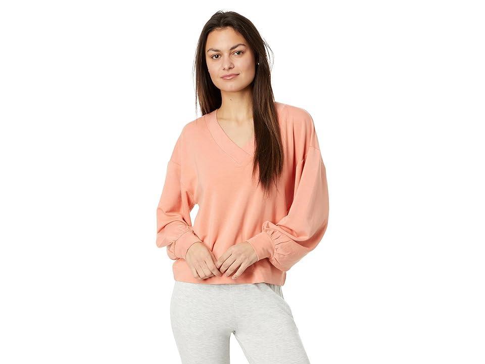 TravisMathew Cloud Terry V-Neck Women's Jacket Product Image