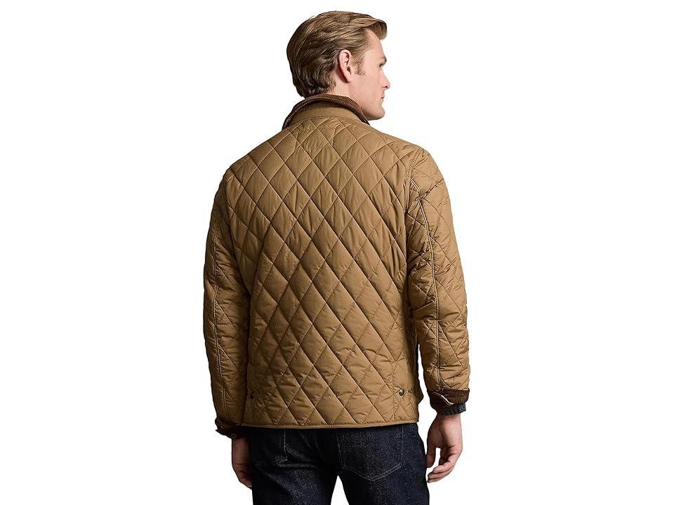 Polo Ralph Lauren Water-Repellent Quilted Jacket (Honey ) Men's Clothing Product Image