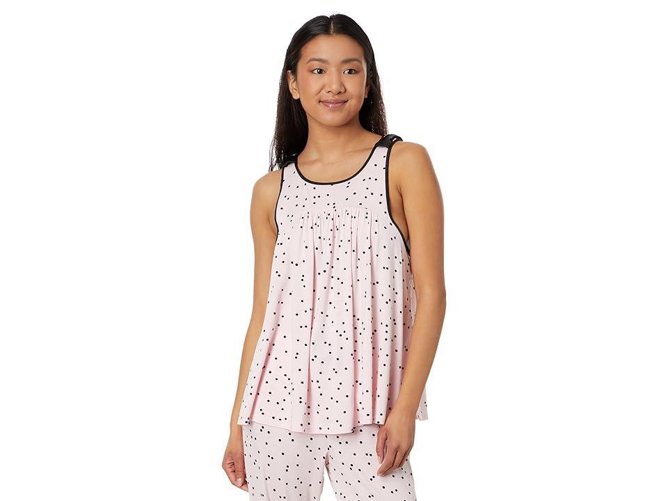 Womens Sleeveless Modal Knit Capri Pajama Set Product Image