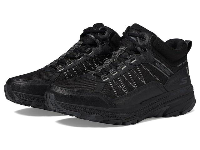 SKECHERS Go Run Trail Altitude 2.0 - Splashproof 100% Waterproof Charcoal) Men's Shoes Product Image