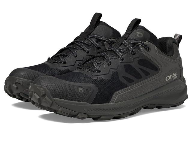 Oboz Katabatic Low B-Dry (Charcoal) Men's Shoes Product Image