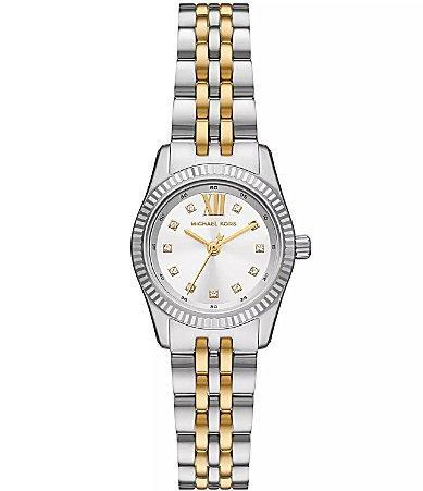 Womens Lexington Two-Tone Stainless Steel & Rhinestone Bracelet Watch Product Image