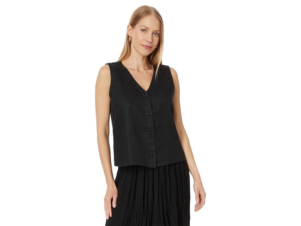 Eileen Fisher Linen Vest Product Image