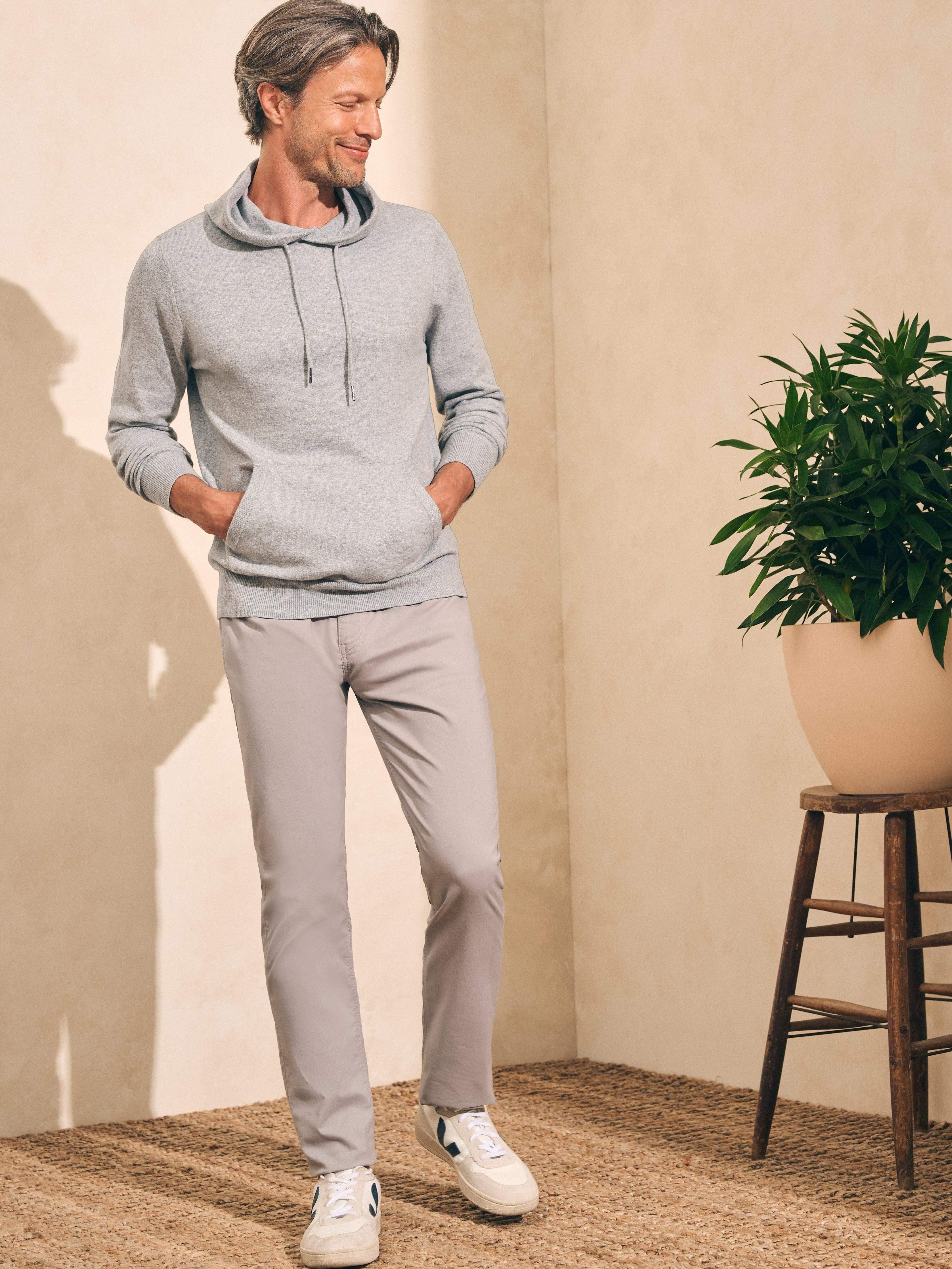 Mountain Sweater Hoodie - Grey Cliff Heather Male Product Image