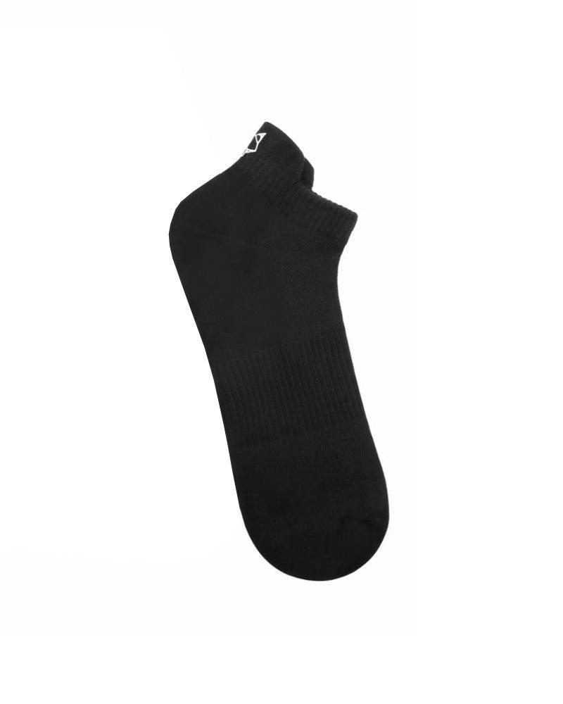 1 Pack Womens Ankle Socks Black Product Image