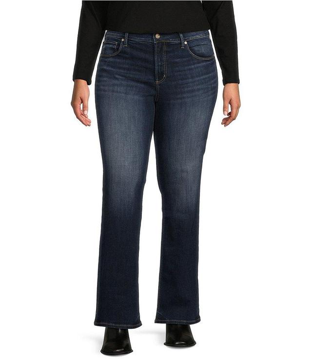 Silver Jeans Co. Plus Size Avery High Rise Slim Bootcut Jeans Product Image