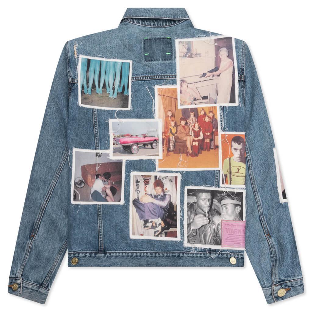 Portrait Denim Jacket - Multi Male Product Image