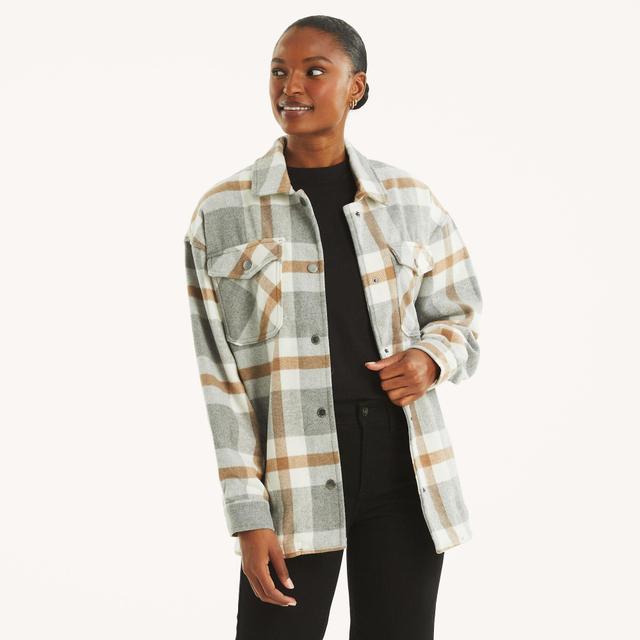 Plaid Shacket Product Image