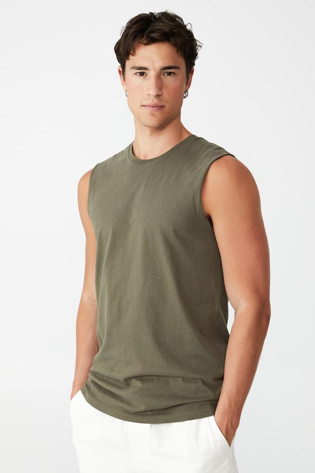 Cotton On Men - Organic Muscle - Military Product Image