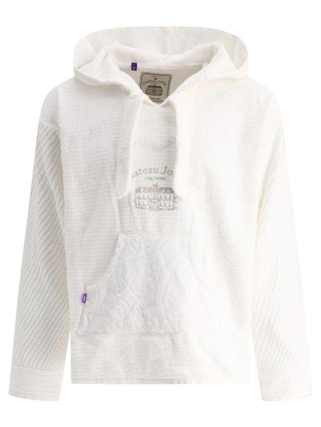 GALLERY DEPT. Men's White Baja Hoodie For Ss24 Product Image