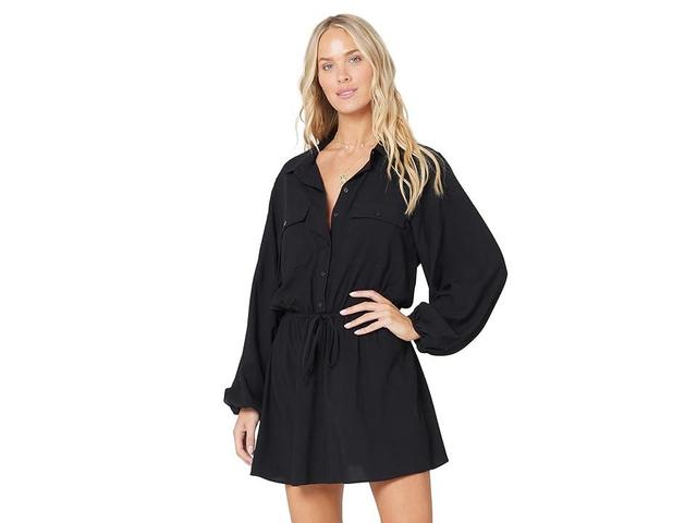 L*Space Amelia Dress (Black) Women's Dress Product Image