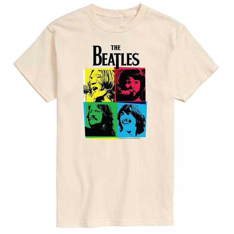 Big & Tall The Beatles Graphic Tee, Mens, Size: 3XB, White Product Image