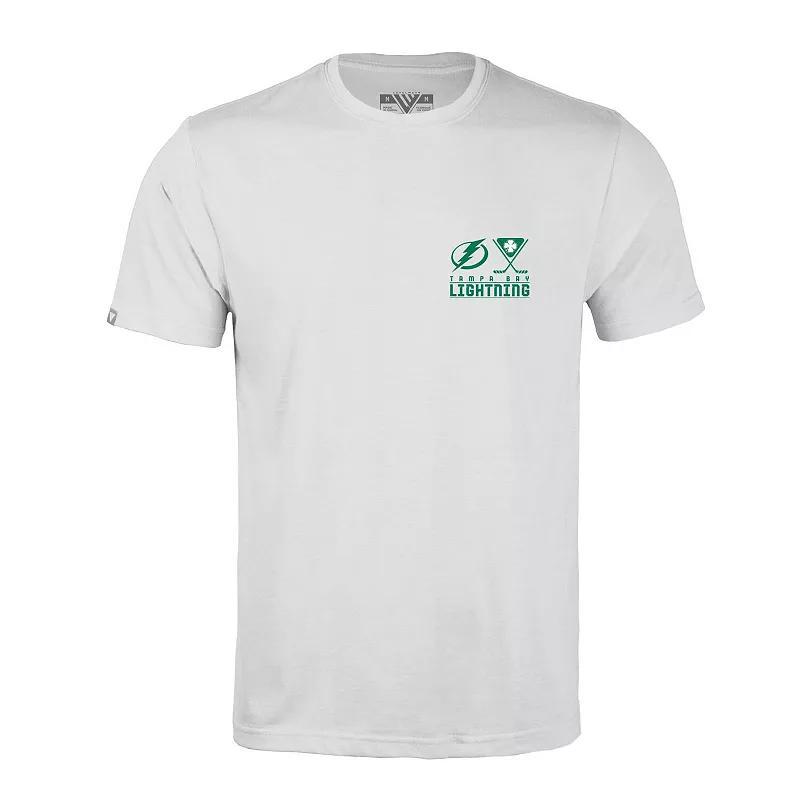 Mens Levelwear White Tampa Bay Lightning St. Patricks Day Richmond T-Shirt Product Image