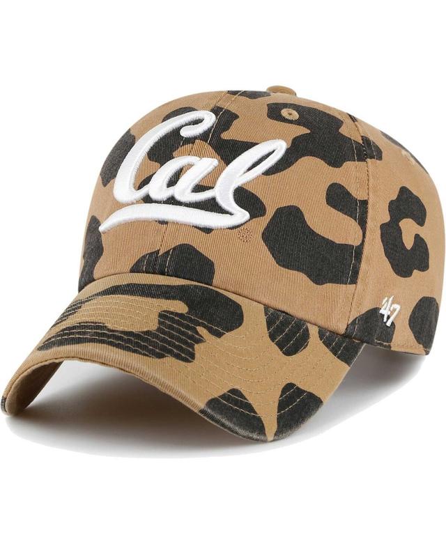 Womens 47 Cal Bears Rosette Leopard Clean Up Adjustable Hat Product Image